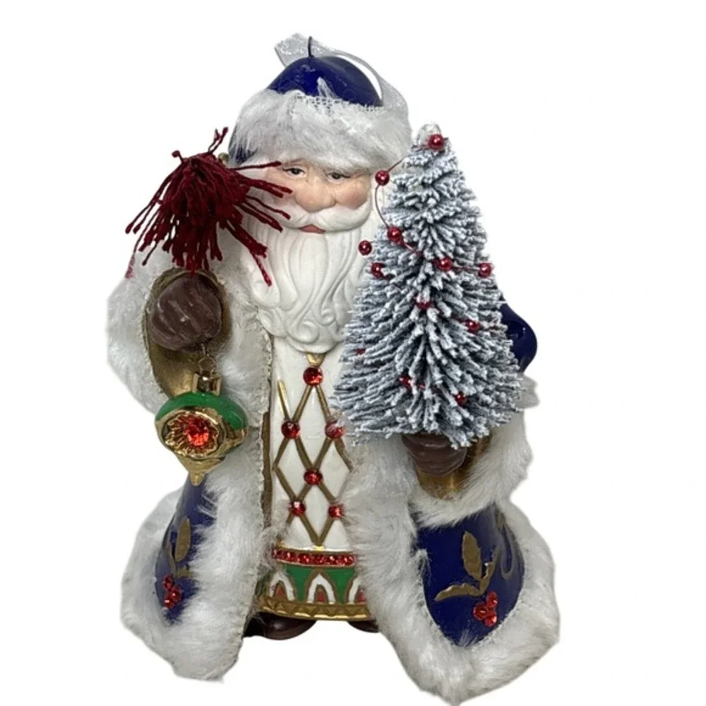 2018 Hallmark Keepsake Old World Santa Porcelain Premium‎ Ornament